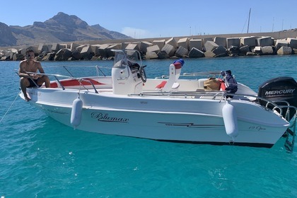 Rental Boat without license  Tancredi Blumax 19 San Vito Lo Capo