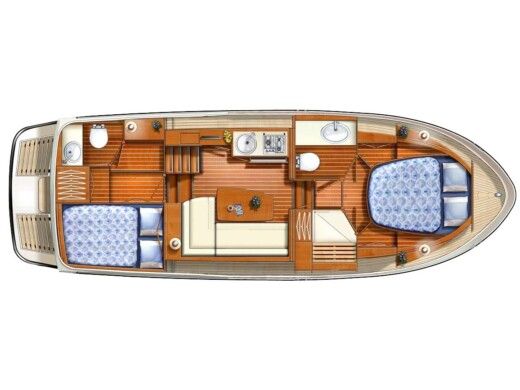 Sailboat  Linssen Grand Sturdy 30.0 AC Intero boat plan