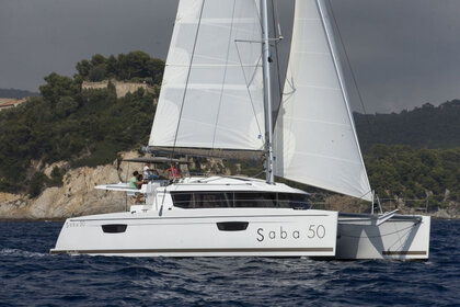 Hire Catamaran Fountaine Pajot Saba 50 Tortola