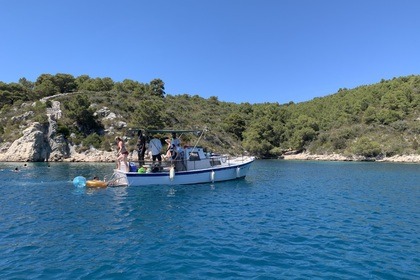 Rental Motorboat Selfbuild Wooden boat Hvar