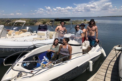 Location Bateau à moteur ⭐️ promo OPEN 5,5 M quicksilver commander 555 Carnon