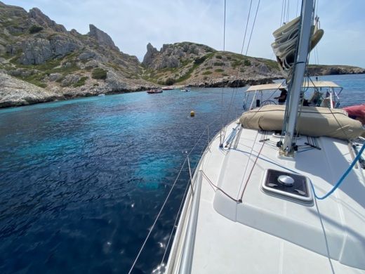 Marseille Sailboat Dufour 375 Grand Large Camargue. ( version performance ) alt tag text