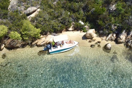 Hire Boat without licence  COMPASS 150cc COMPASS Vourvourou