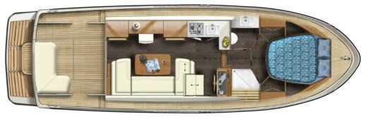 Motorboat Linssen 35.0 GS sedan Plan du bateau