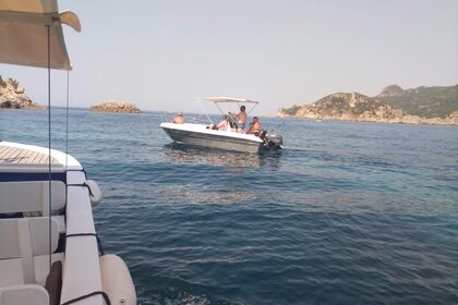 Miete Motorboot Poseidon Blu Water 170 Paleokastritsa