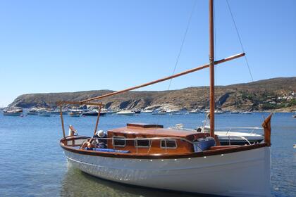 Miete Motorboot Barco clásico llaut Cadaqués