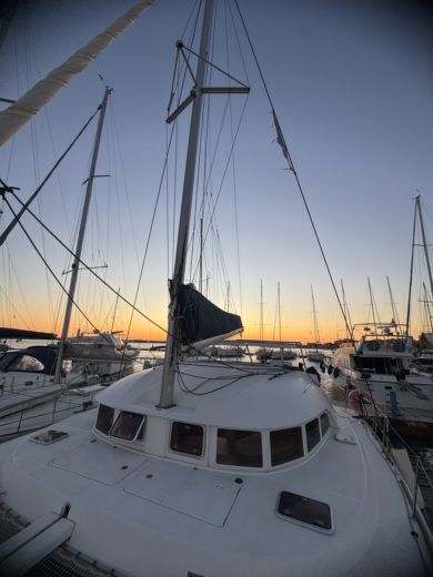 Catamaran Marsala porto turistico Lagoon 380 s2 Plan du bateau