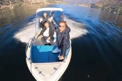 Aluguel Barco sem licença  Marino Atom 450 Lago de Como