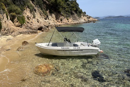 Hyra båt Båt utan licens  Aegean 2023 Skiathos