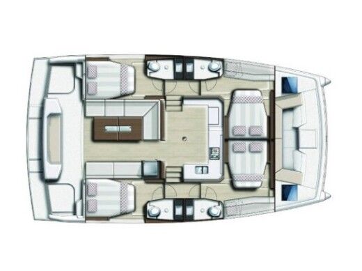 Catamaran  Bali Catspace boat plan