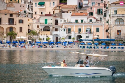 Rental Boat without license  Terminal Boat Free boat 21 Positano