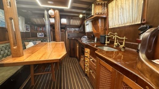 Sailboat Belíssima Escuna Planta da embarcação