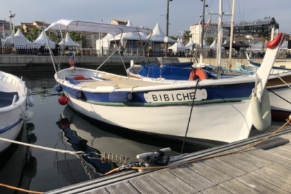 Hire Motorboat Pointu Barquette marseillaise Cannes