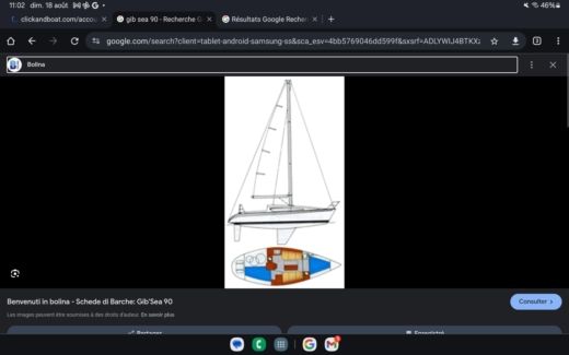 Sailboat Gibert Marine Gib Sea 90 Boat layout