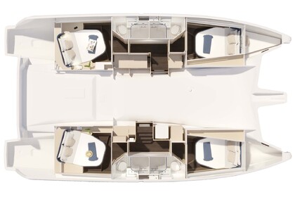 Charter Catamaran  FP 44 /6 cab Athens