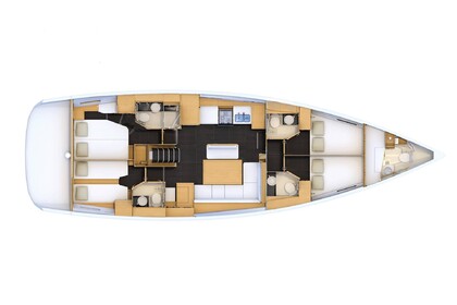 Чартер Парусная яхта  Jeanneau 54 Каштел-Гомилиця