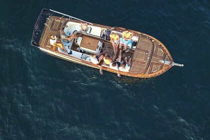 Rental Motorboat Traditional Wooden Boat Riva Budva
