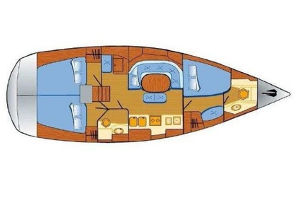 Rental Sailboat Beneteau Oceanis Clipper 393 Pilos