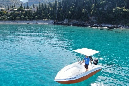 Rental Boat without license  Assos Marine 5 Meters Kardamyli