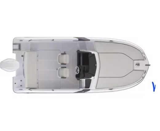 Motorboat Bènèteau Flyer 6.6 SUNdeck Plattegrond van de boot