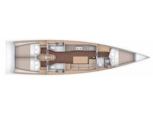 Sailboat Dufour Dufour 390 Grand Large Boat design plan
