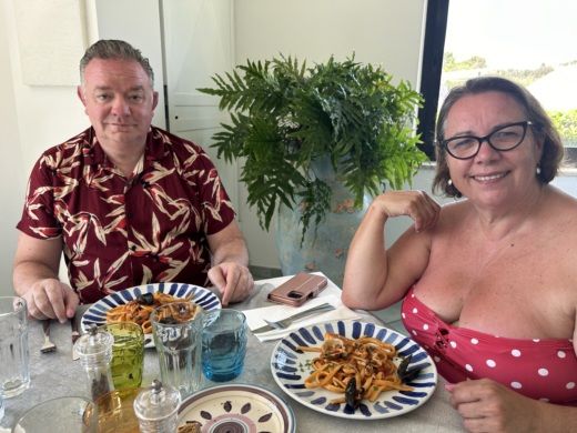 Таранто Motorboat Taranto Boat Gozzo Sorrentino alt tag text