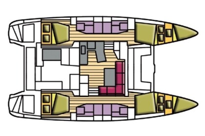 Rental Catamaran  Lagoon 42 Antigua and Barbuda