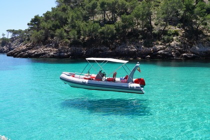 Verhuur RIB Zodilux RIB 500 40CV Port de Pollença