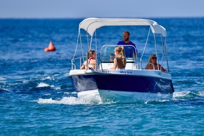 Verhuur Motorboot Olympic 580 CC Corfu