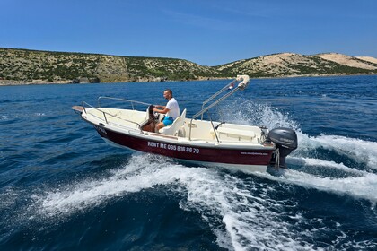 Verhuur Motorboot Nautika 500 Novalja