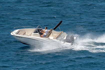 Rental Motorboat Quicksilver 605 Open Split