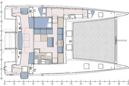 Miete Katamaran  TS 42 Le Marin