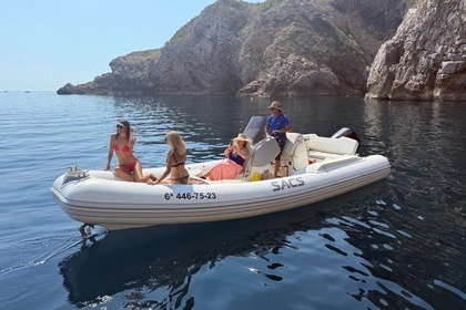 Чартер RIB (надувная моторная лодка) Sacs Marine Strider 700 L'Estartit
