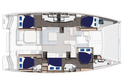 Charter Catamaran  Moorings 5000-6 Road Town
