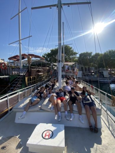 Rhodos Sailboat Wooden Yacht Classique alt tag text