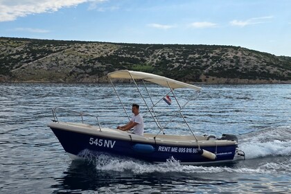 Verhuur Motorboot Kvarnerplastika Adria 501 Novalja