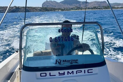 Hire Boat without licence  Olympic 490cc Faliraki