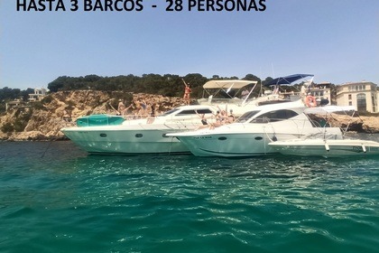 Miete Motorboot Fiestas en el mar Varios barcos Palma de Mallorca