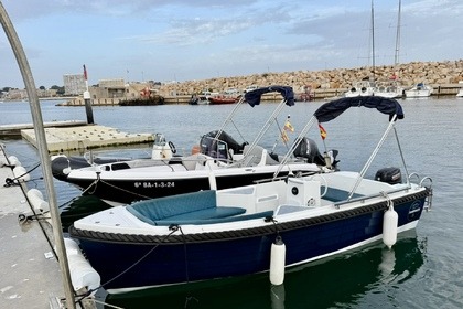 Rental Boat without license  Silver Yatch 495 L'Escala