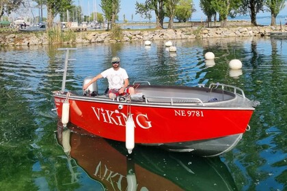 Hire Motorboat Viking 460 Saint-Blaise