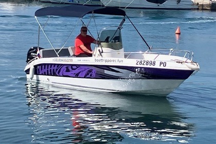 Rental Motorboat Gaia 19 OPEN Poreč