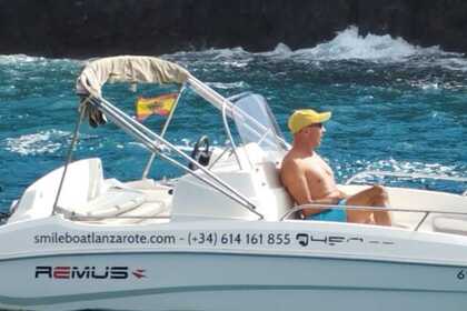 Rental Boat without license  Remus 450 Lanzarote