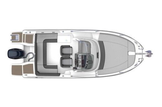 Motorboat Jeanneau Cap Camarat 6.5 wa Plano del barco