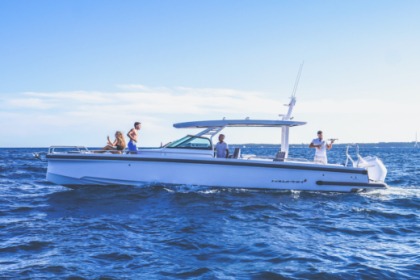 Miete Motorboot Axopar 37 SUN-TOP Golfe Juan