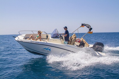 Verhuur Motorboot Quicksilver Active 605 open Sant Feliu de Guíxols