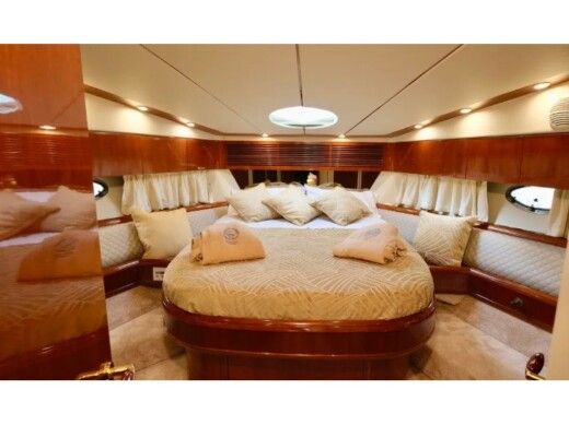 Motorboat  Fairline 55 Fly Boot Grundriss