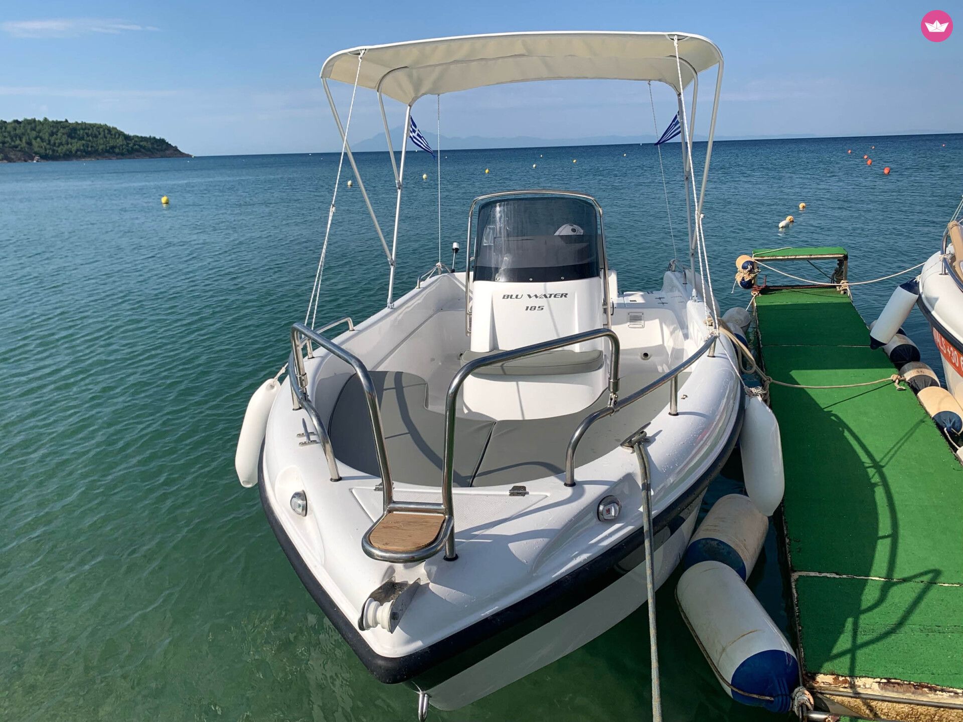 Rent Poseidon Blu Water 185 Boat without license (2023) in