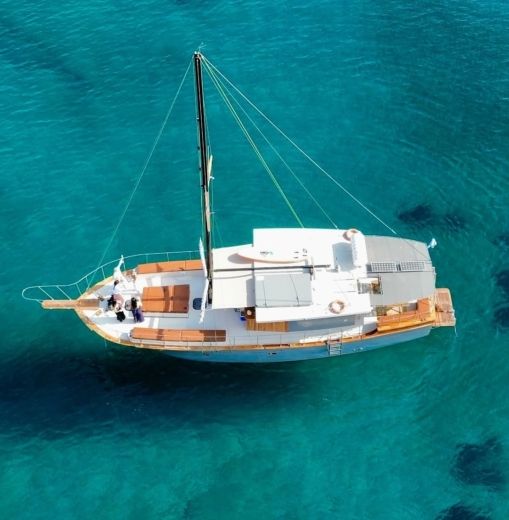 Sailboat Greece Wooden luxury motorsail boat plan