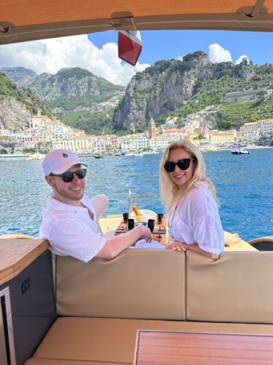 Сорренто Motorboat Gozzo Esposito Positano Open alt tag text