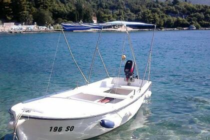 Hire Boat without licence  Handcrafted Traditional Wooden Pasara Slano